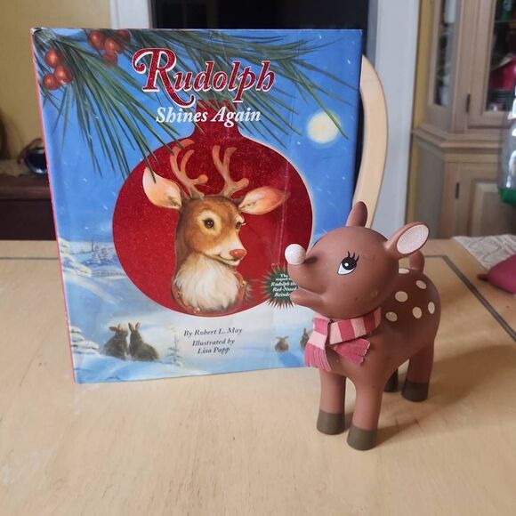 Rudolph shines again book and Rudolph bank - Picture 1 of 5